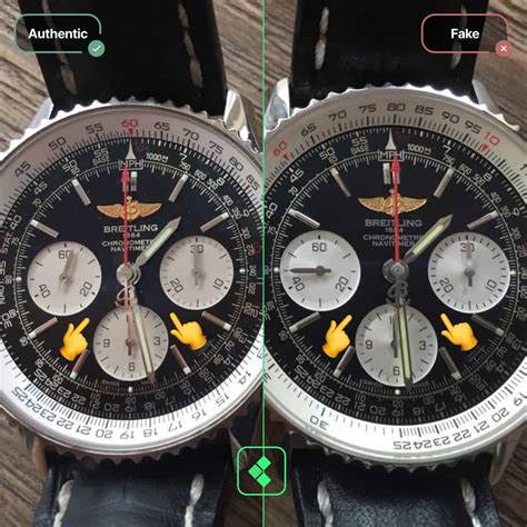 how to tell if breitling watch is fake|breitling navitimer copy.